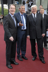 Franz Müntefering, Peter Frey, Frank-Walter Steinmeier