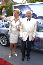 Walter Scheel mit Gattin Barbara Scheel