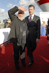 Udo Walz mit Lebensgefährten Carsten R. Thamm