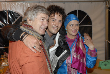 Christian Wolff mit Ehefrau Marina, Patrick Wolff