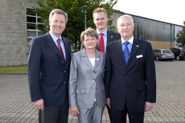 Christian Wulff, Carolina Schmidt-Karsch, Jan Hedrik Karsch, Hans F. Karsch