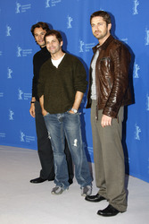 Rodrigo Santoro, Zack Snyder, Gerard Butler