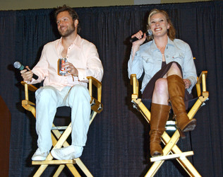 Jamie Bamber, Katee Sackhoff