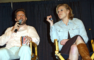 Jamie Bamber, Katee Sackhoff