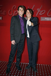 André Eisermann mit Lebensgefährten Phillip Huber