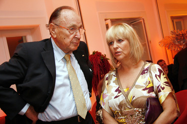 Hans-Dietrich Genscher, Patricia Riekel
