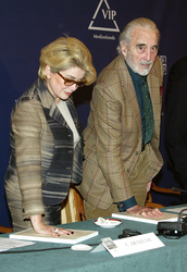 Catherine Deneuve, Christopher Lee