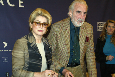 Catherine Deneuve, Christopher Lee