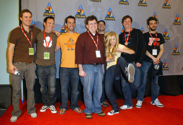 Cast und Crew von 'Fanboys' inklusive Sam Huntington, Kristen Bell, Jay Baruchel und Regisseur Kyle Newman