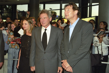 Calista Flockhart, Harrison Ford, Liam Neeson