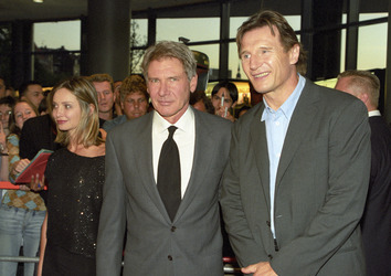 Calista Flockhart, Harrison Ford, Liam Neeson