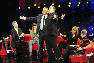 Thomas Hermanns, Katja Ebstein, Marc Bator, Tetje Mierendorf, Kim Fisher, Oliver Pocher