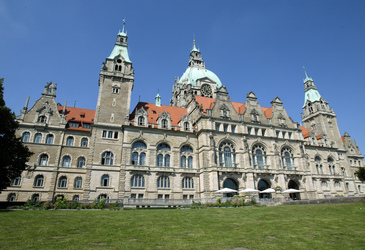 Das neue Rathaus am Maschpark