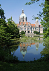Das neue Rathaus am Maschpark
