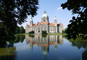 Das neue Rathaus am Maschpark