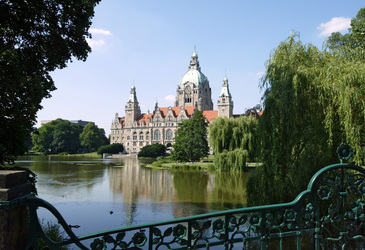 Das neue Rathaus am Maschpark