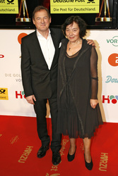 Burghart Klaußner mit Gattin