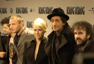 Andy Serkis, Thomas Kretschmann, Naomi Watts, Adrien Brody, Peter Jackson