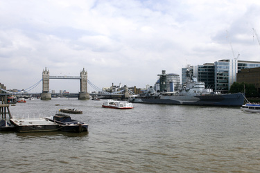 Blick über die Themse