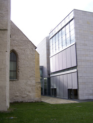 Rückansicht vom Roemer- und Pelizaeus-Museum