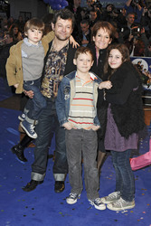 Andy Serkis mit Familie