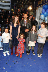 Jessica Hynes mit Familie