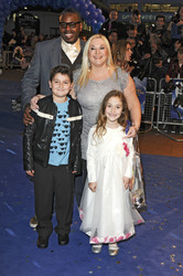 Vanessa Feltz mit Begleitung