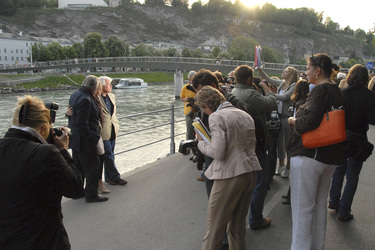 Maximilian Schell, Mirjam Weichselbraun, Peter Weck