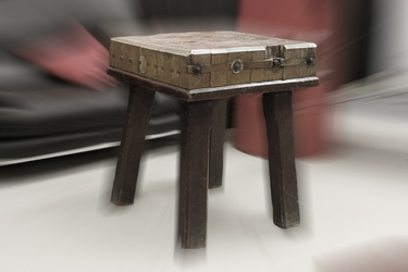 Fleischerei-Hackklotz