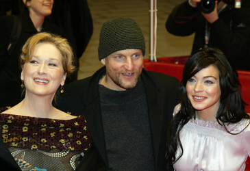 Meryl Streep, Woody Harrelson, Lindsay Lohan