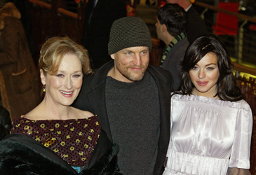 Meryl Streep, Woody Harrelson, Lindsay Lohan