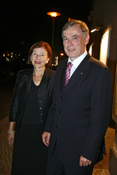 Horst Köhler mit Gattin Eva Luise Köhler