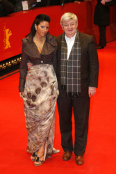 Joschka Fischer mit Gattin Minu Barati