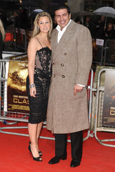 Tamer Hassan mit Frau