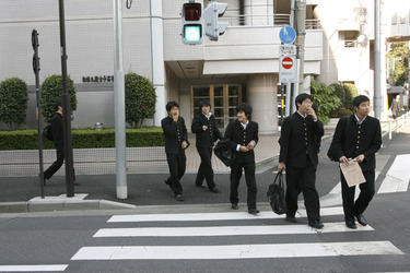 Jugendliche in Tokio