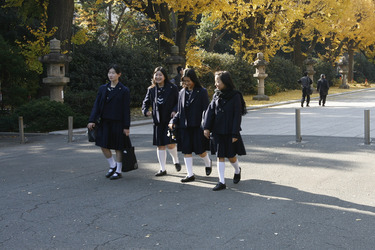 Jugendliche in Tokio