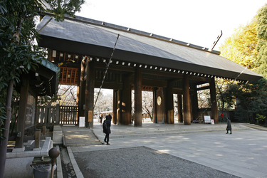 Hall of Worhip vor dem Yasukuni-Schrein