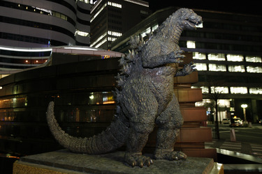 Godzilla Statue