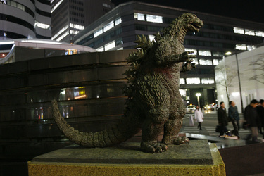 Godzilla Statue