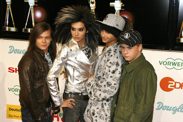 Georg Listing, Bill Kaulitz, Tom Kaulitz, Gustav Schäfer (Tokio Hotel)