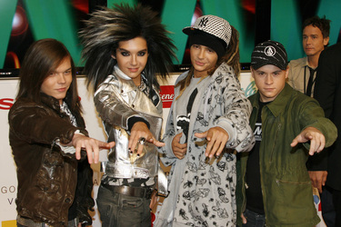Georg Listing, Bill Kaulitz, Tom Kaulitz, Gustav Schäfer (Tokio Hotel)