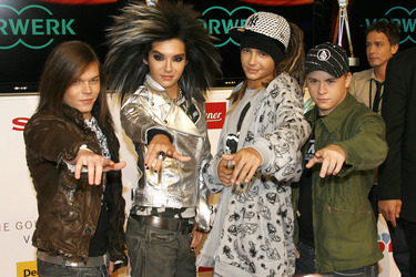 Georg Listing, Bill Kaulitz, Tom Kaulitz, Gustav Schäfer (Tokio Hotel)