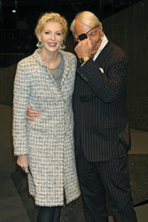 Jo Groebel mit Ehefrau Grit Weiss