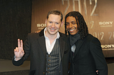 Marco Kreuzpaintner mit Freund Kelnner