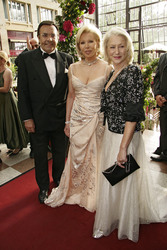 Mario Ohoven, Ute-Henriette Ohoven, Helen Mirren