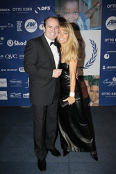 Wolfram Kons mit Ehefrau Angela von Moll