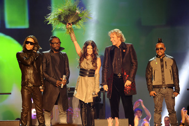Taboo, Will.i.am, Fergie, apl.de.ap (Black Eyed Peas), Thomas Gottschalk