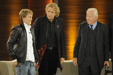 Sebastian Vettel, Thomas Gottschalk, Wolfgang Rademann