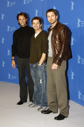 Rodrigo Santoro, Zack Snyder, Gerard Butler