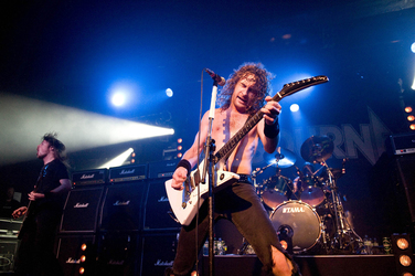 Justin Street, Joel O'Keeffe, Ryan O'Keeffe (Airbourne)
